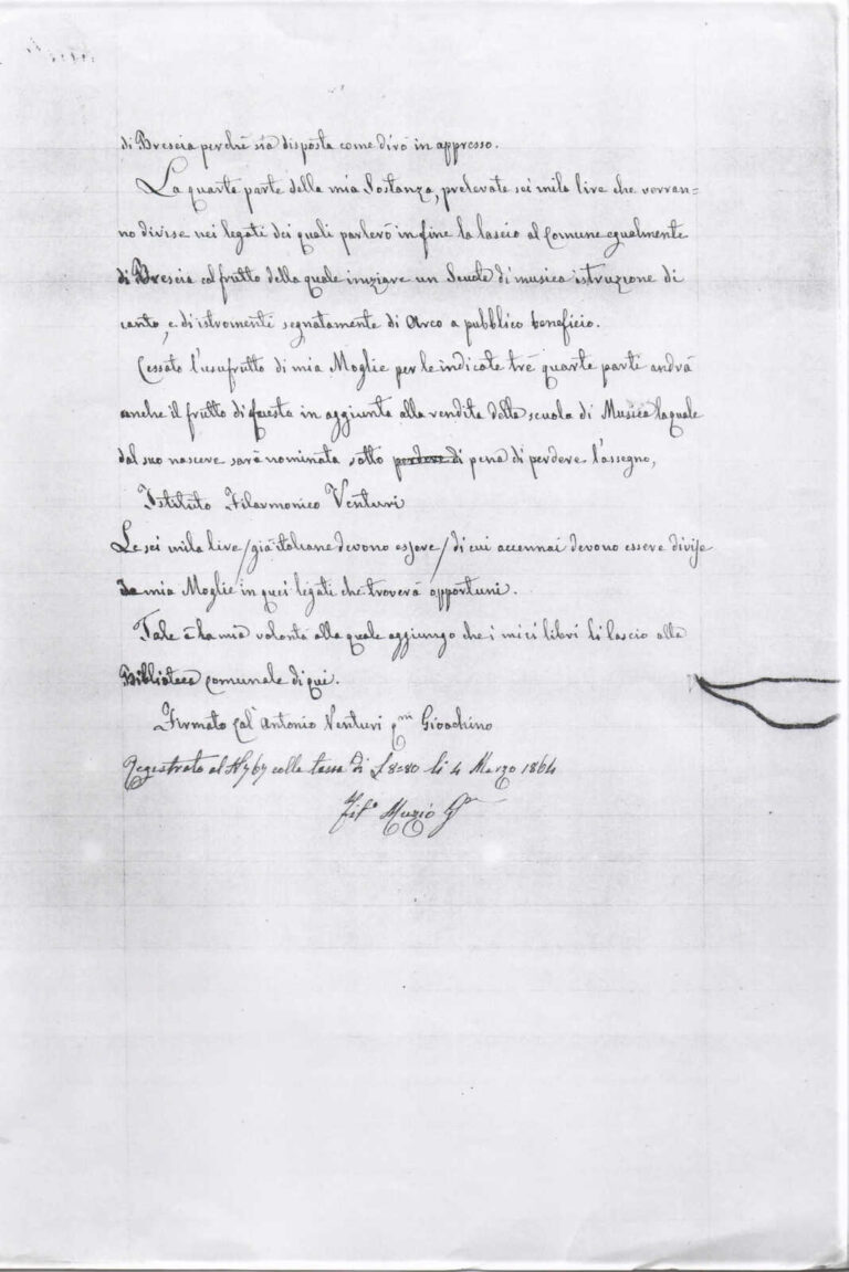 testamento venturi 2 risultato