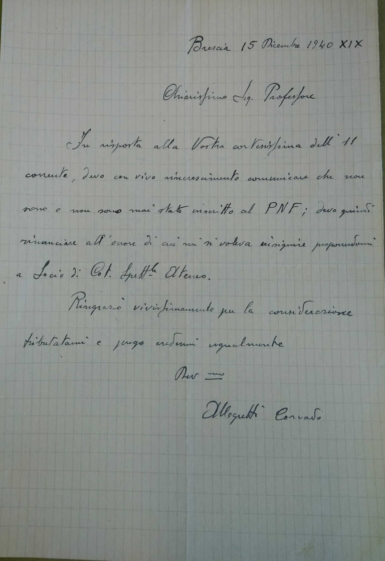 6. lettera corrado allegretti